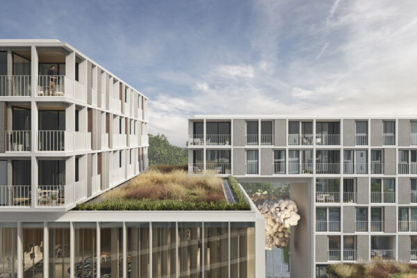 Rheinblick Krefeld - Architekturkonzeption und Architekturvisualisierung von Formgrafik